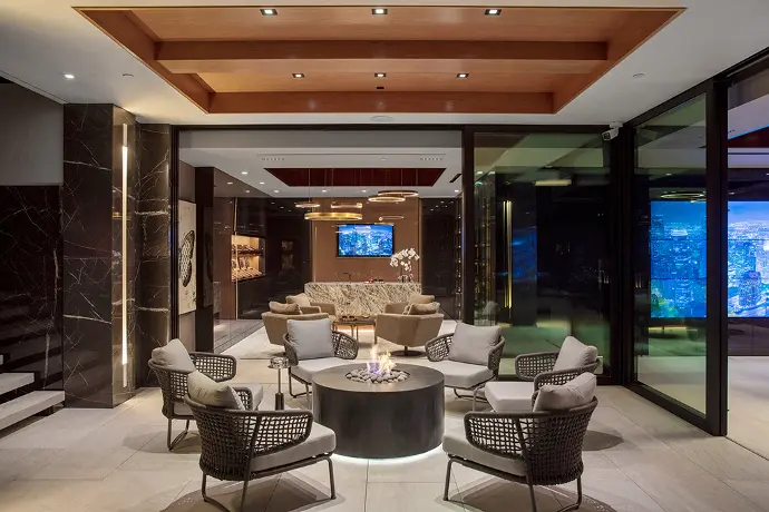 Luxury Living Room — Colorbeam Lighting