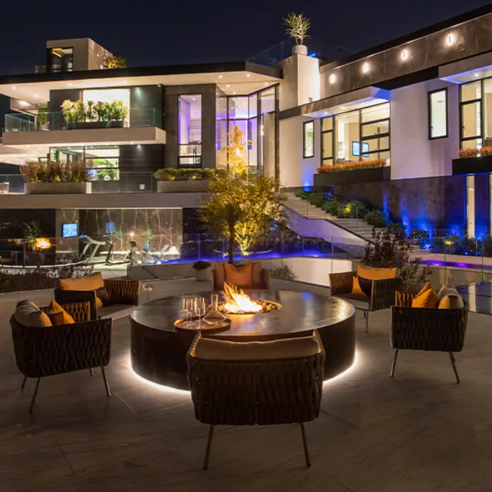 Summitridge Drive Estate — Colorbeam Lighting