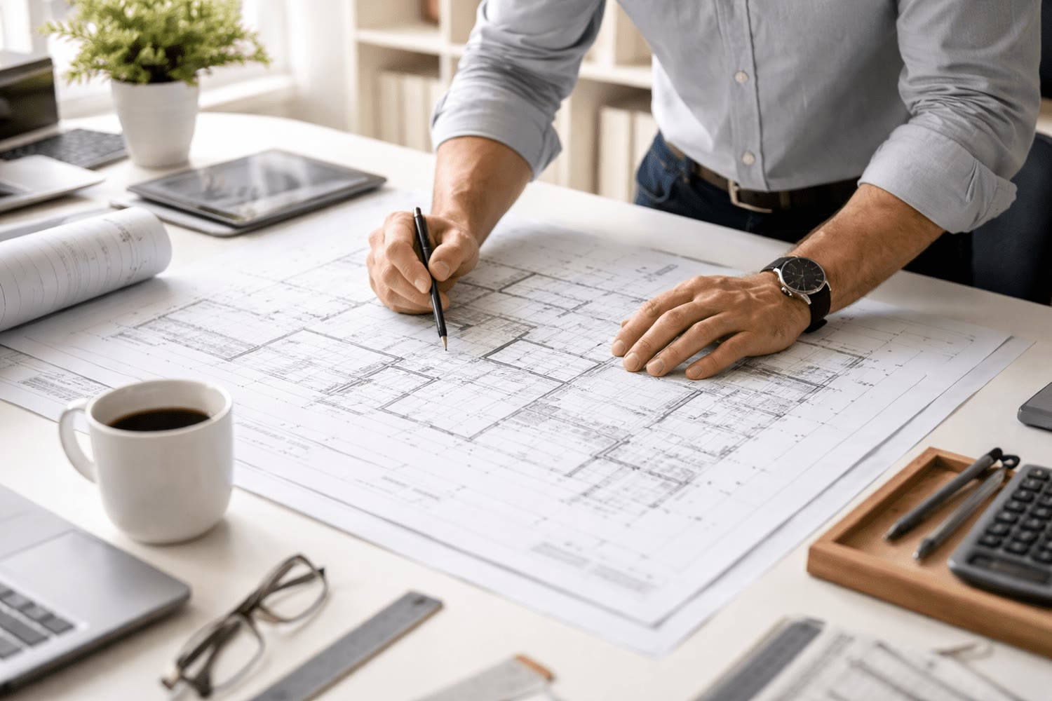 Fine home building concept image — mold-safe construction